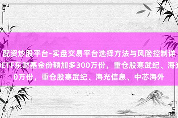 配资炒股平台-实盘交易平台选择方法与风险控制详解 7月3日科创50ETF东财基金份额加多300万份，重仓股寒武纪、海光信息、中芯海外